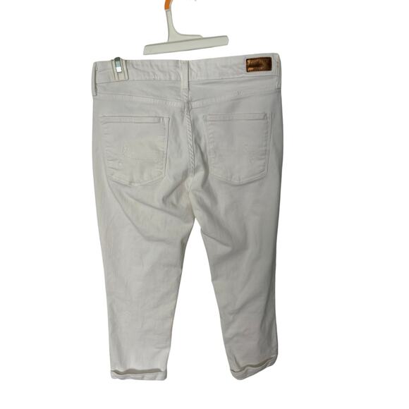Levi’s Denizen modern white crop pant size 6 - Picture 4 of 5